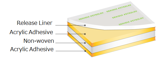 Low VOC Foam Lamination Tape #5782 LSV